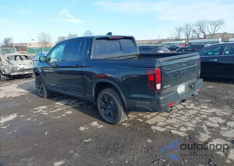 2025 Honda Ridgeline Black Edition from USA, damaged, VIN 5FPYK3F82SB007717